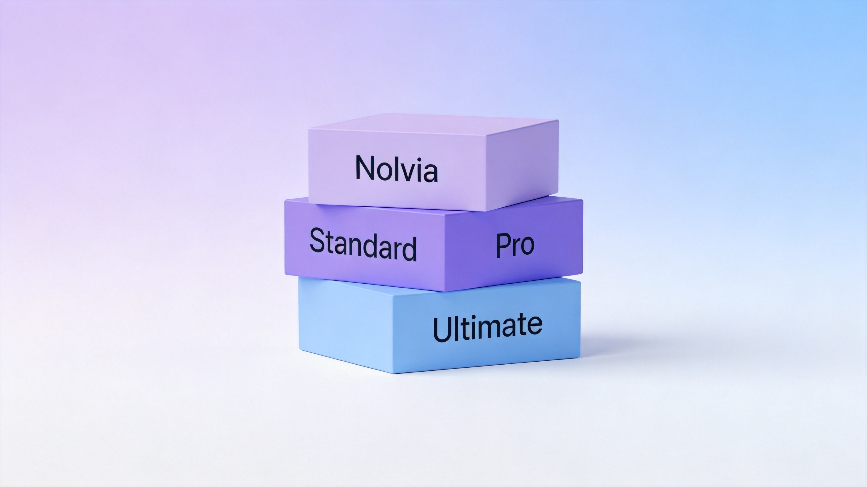 Nolvia Pricing Tiers Explained: Standard vs Pro vs Ultimate (2026)